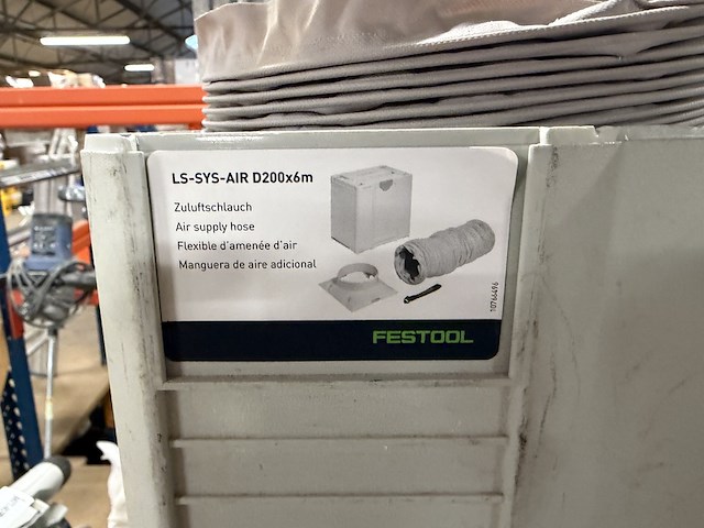 Toevoerluchtslang in systainer festool, ls-sys-air d200x6m - afbeelding 5 van  6