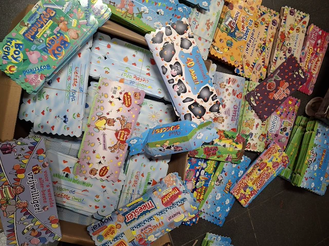 Toffee cadeauverpakking in de mix. 100 stuks - afbeelding 1 van  3