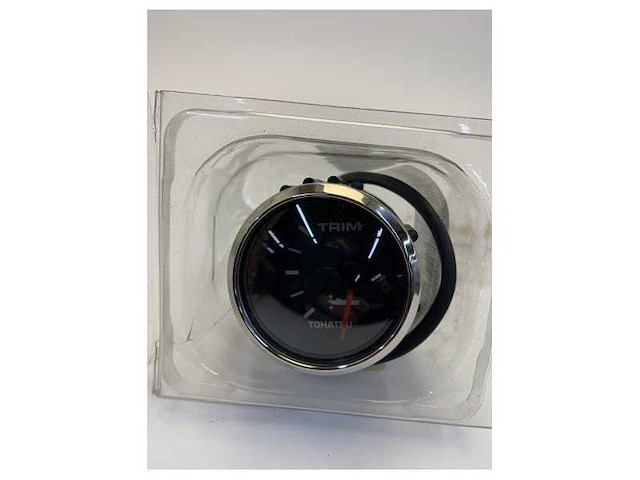 Tohatsu 3gf-72571-0 marine engine trim gauge silver - afbeelding 3 van  6