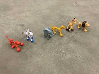 Toi-toys friendly wild animals doos á 200 stuks speelgoed dieren - afbeelding 1 van  1