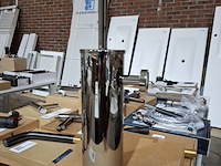 Toilet- borstelhouder hotbath, cobber, zwart/chroom - afbeelding 2 van  5