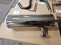 Toilet- borstelhouder hotbath, cobber, zwart/chroom - afbeelding 4 van  5