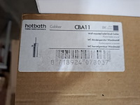 Toilet- borstelhouder hotbath, cobber, zwart/chroom - afbeelding 5 van  5