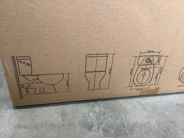 Toilet (6x) - afbeelding 2 van  2