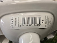 Toilet fontijn sphinx, sph300, wit - afbeelding 7 van  7