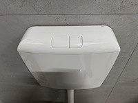 Toilet met spoelbak + witte toiletbril wb - afbeelding 4 van  7