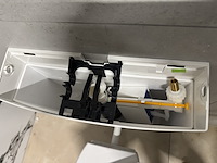 Toilet met spoelbak + witte toiletbril wb - afbeelding 6 van  7