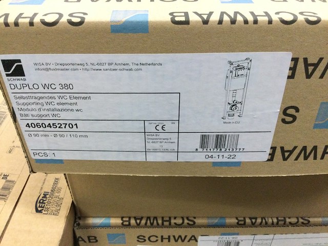 Toilet reservoir, schwab, duplo wc 380 - afbeelding 2 van  2