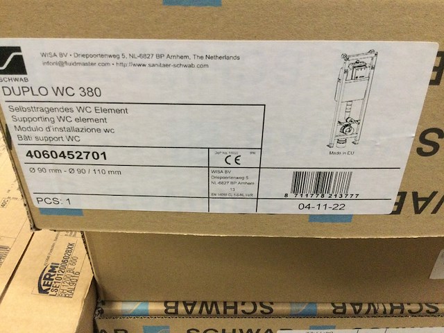 Toilet reservoir, schwab, duplo wc 380 - afbeelding 2 van  2