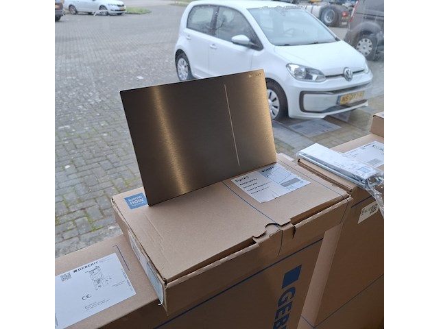 Toilet-set geberit/duravit, d-neo, mat wit - afbeelding 2 van  12