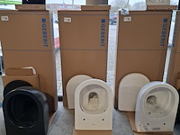 Toilet-set geberit/duravit, d-neo, mat wit - afbeelding 1 van  12