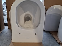 Toilet-set geberit/duravit, d-neo, mat wit - afbeelding 6 van  12