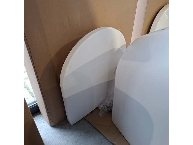 Toilet-set geberit/duravit, d-neo, mat wit - afbeelding 8 van  12