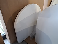 Toilet-set geberit/duravit, d-neo, mat wit - afbeelding 8 van  12