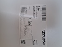 Toilet-set geberit/duravit, d-neo, mat wit - afbeelding 10 van  12