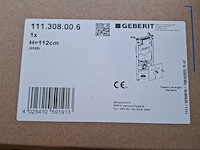 Toilet-set geberit/duravit, d-neo, mat wit - afbeelding 12 van  12