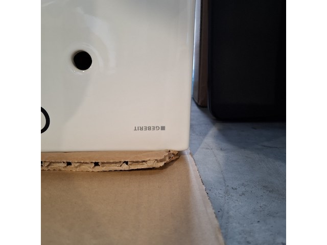 Toilet-set geberit/geberit, glans wit - afbeelding 6 van  11