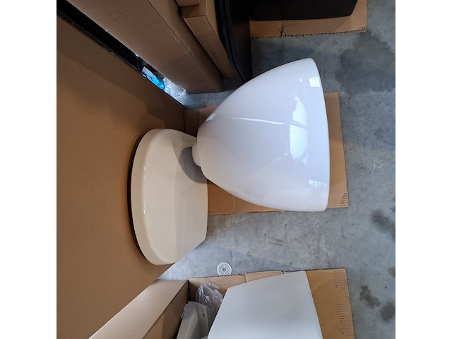 Toilet-set geberit/geberit, glans wit - afbeelding 8 van  11