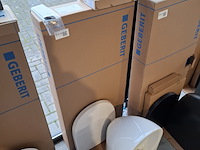 Toilet-set geberit/geberit, glans wit - afbeelding 9 van  11