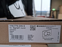 Toilet-set geberit/solar, mat zwart - afbeelding 2 van  10