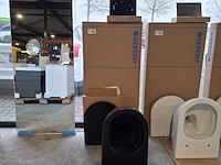 Toilet-set geberit/solar, mat zwart - afbeelding 1 van  10