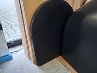 Toilet-set geberit/solar, mat zwart - afbeelding 5 van  10