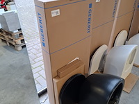Toilet-set geberit/solar, mat zwart - afbeelding 7 van  10