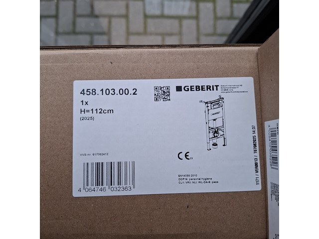 Toilet-set geberit/solar, mat zwart - afbeelding 8 van  10