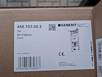 Toilet-set geberit/solar, mat zwart - afbeelding 8 van  10