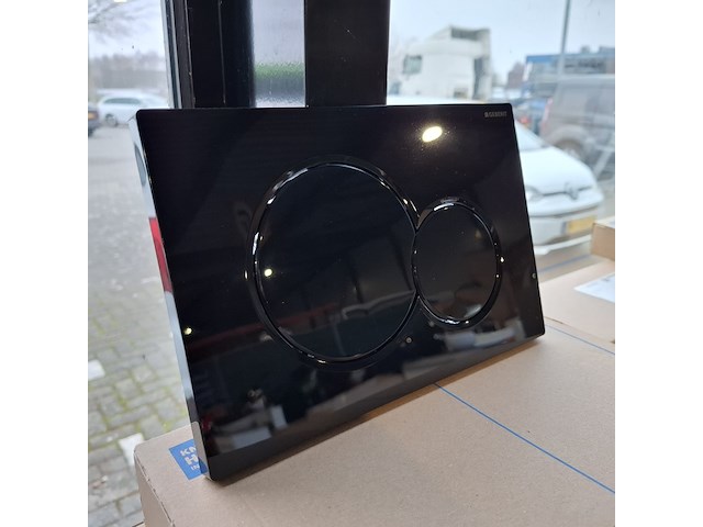 Toilet-set geberit/solar, mat zwart - afbeelding 10 van  10