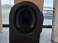 Toilet-set geberit/solar, mat zwart - afbeelding 3 van  9