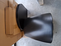 Toilet-set geberit/solar, mat zwart - afbeelding 5 van  9