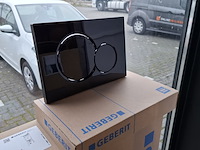 Toilet-set geberit/solar, mat zwart - afbeelding 8 van  9