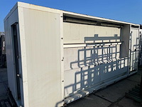 Toilet unit - 7x toilet - 1x plasgoot - afbeelding 1 van  8