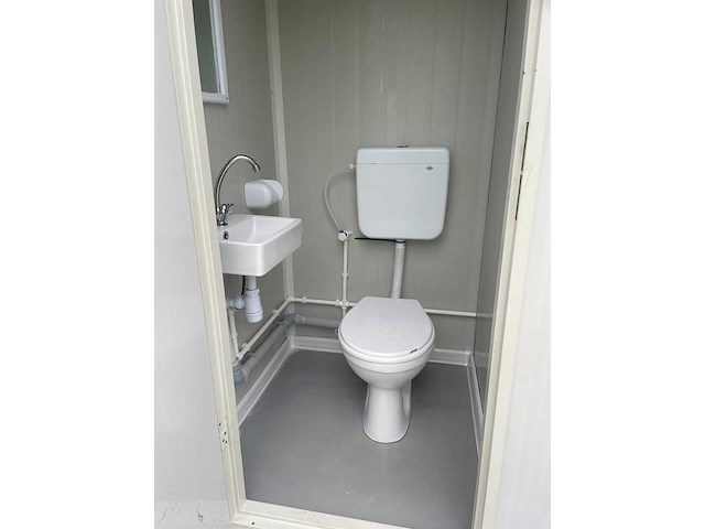 Toilet unit aanhanger - 2x toilet - afbeelding 6 van  6