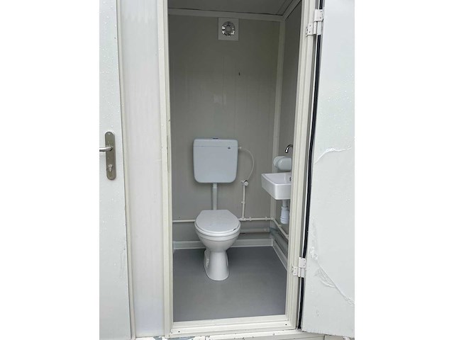 Toilet unit aanhanger - 2x toilet - afbeelding 4 van  5