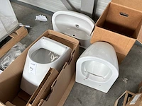 Toilet, urinoir & wastafel
