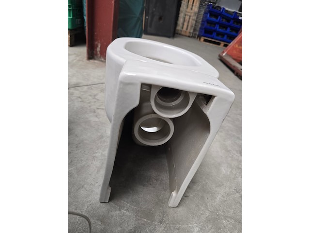 Toilet voor de kleintjes junior, wit - afbeelding 3 van  4