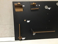 Toiletaccessoires op bord wb, brons koper - afbeelding 1 van  2