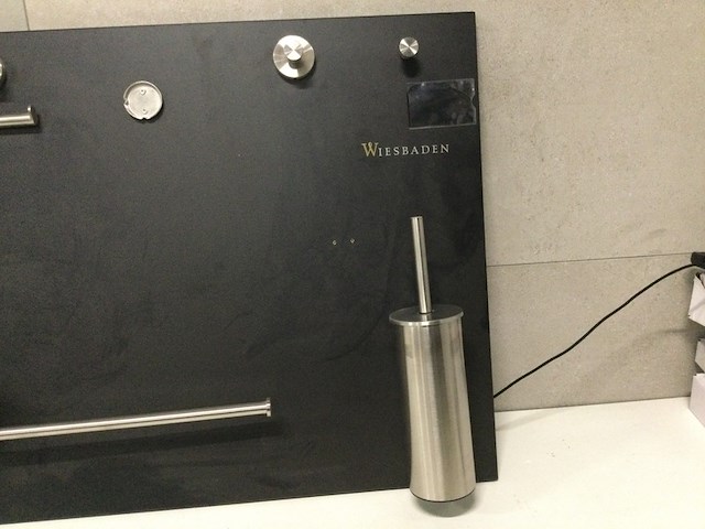 Toiletaccessoires op bord wb, rvs - afbeelding 3 van  3