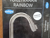 Toiletkraan best design, rainbow, chroom - afbeelding 4 van  4