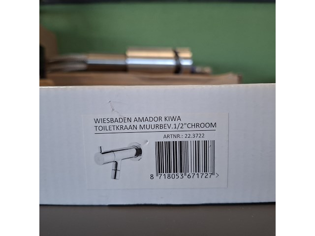 Toiletkraan wiesbaden, amador, chroom - afbeelding 5 van  5