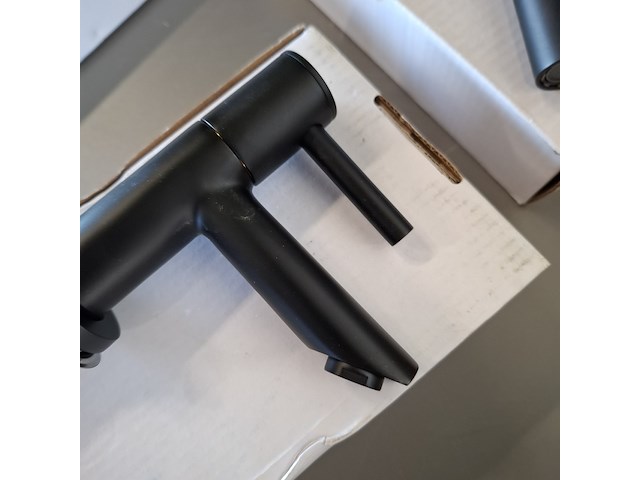 Toiletkraan wiesbaden, amador, mat zwart - afbeelding 3 van  5