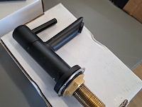 Toiletkraan wiesbaden, amador, mat zwart - afbeelding 4 van  5