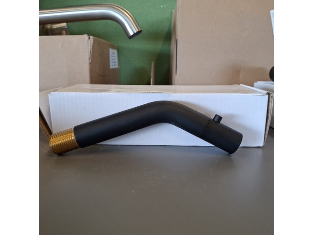 Toiletkraan wiesbaden, metro, mat zwart - afbeelding 1 van  5