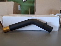 Toiletkraan wiesbaden, metro, mat zwart - afbeelding 1 van  5