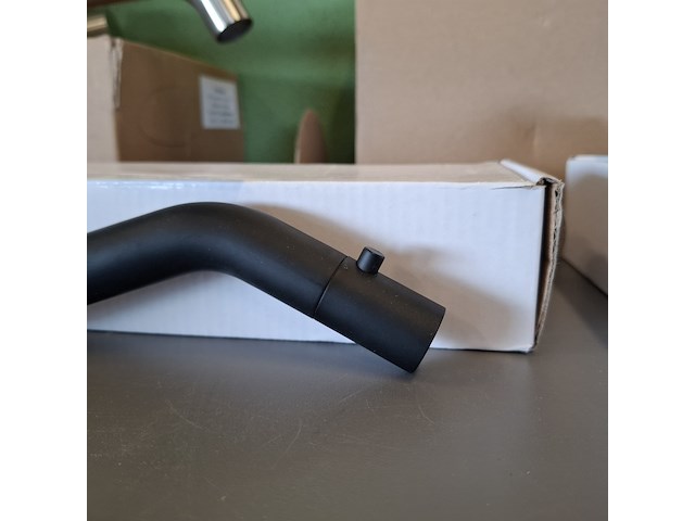 Toiletkraan wiesbaden, metro, mat zwart - afbeelding 2 van  5