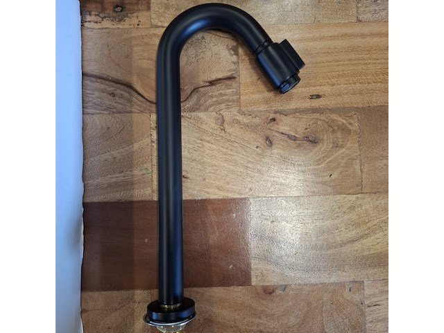 Toiletkraan wiesbaden, victoria xl, mat zwart - afbeelding 1 van  5