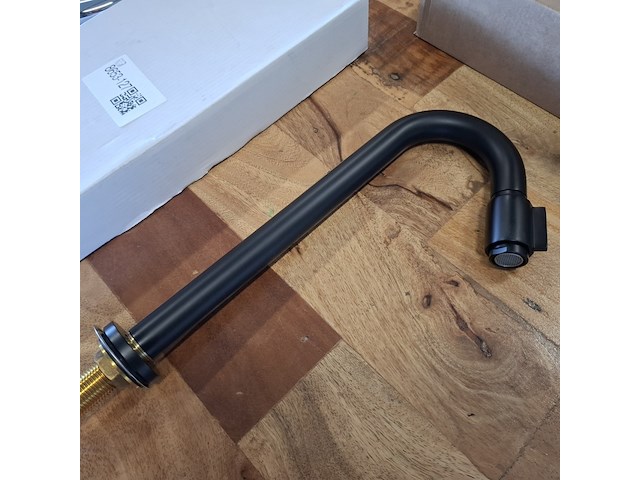 Toiletkraan wiesbaden, victoria xl, mat zwart - afbeelding 4 van  5