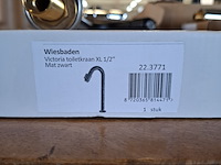 Toiletkraan wiesbaden, victoria xl, mat zwart - afbeelding 5 van  5